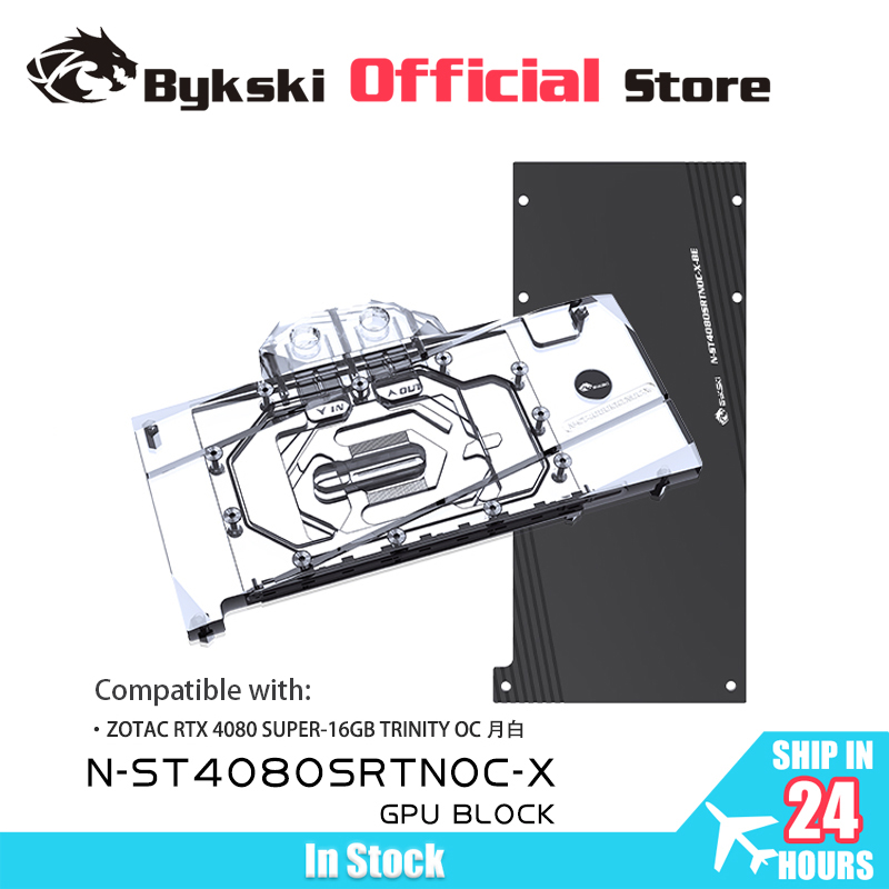 Rtx 4080 Super 16Gb - Bykski N-ST4080SRTNOC-X GPU-Block für ZOTAC RTX