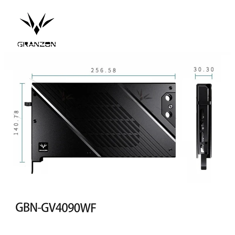 Rtx 4090 Water Block Full Cover - Granzon Wasserkühler für GIGABYTE GeForce RTX